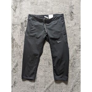 Nike Running Yoga Capri Pants Women's Size Small Black